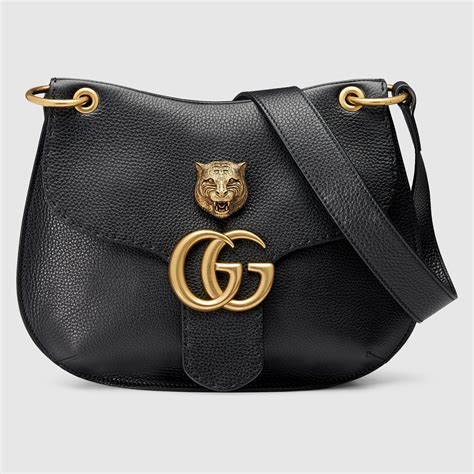 gucci leather trim fabric shoulder bag|gucci shoulder bags on sale.